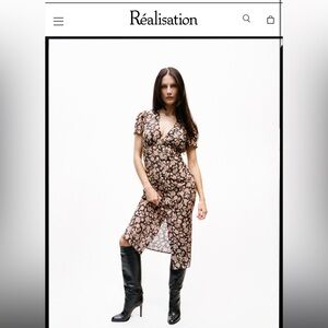 Realisation par dress 100% silk excellent condition